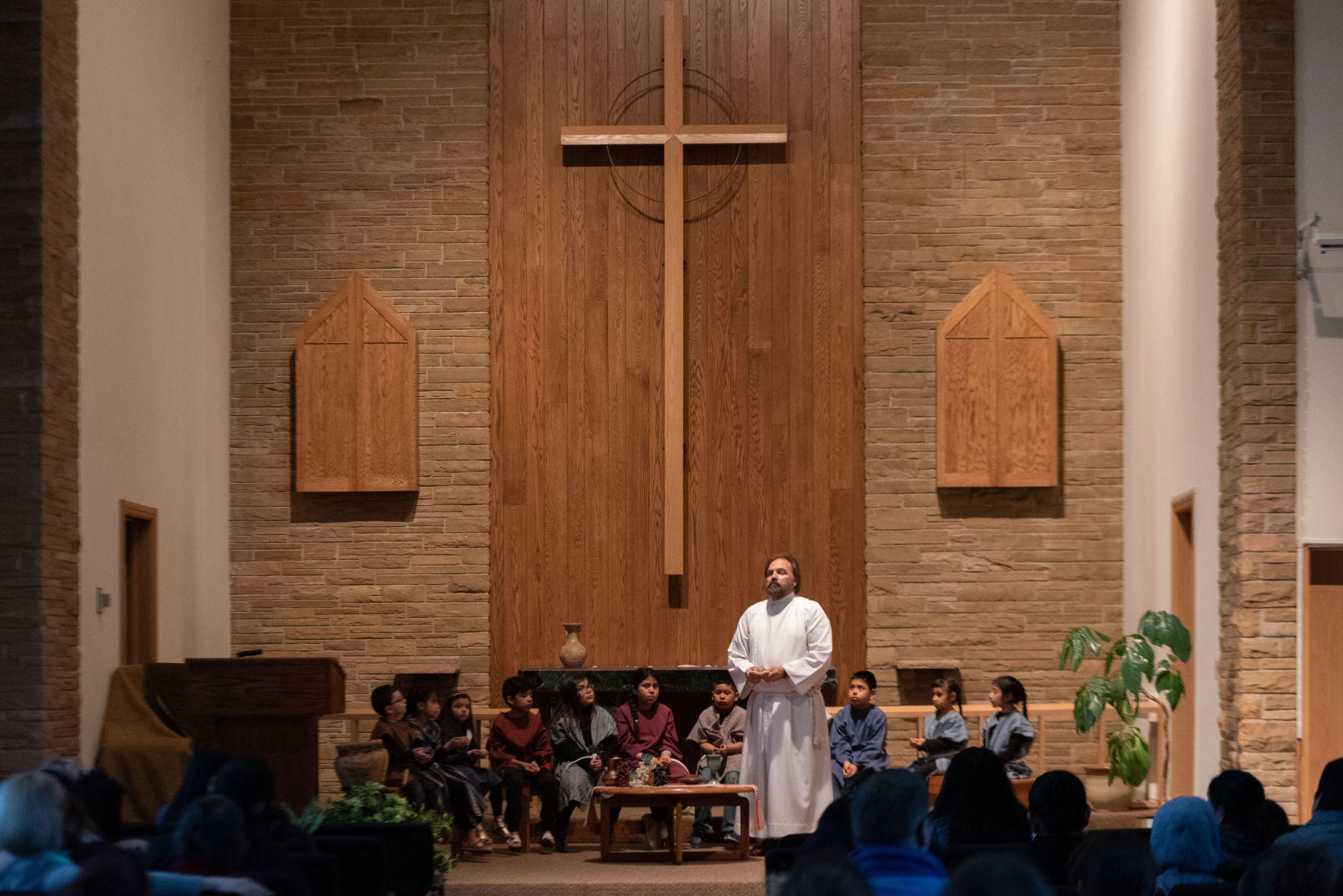 Emaus Lutheran hosts walk of the passion